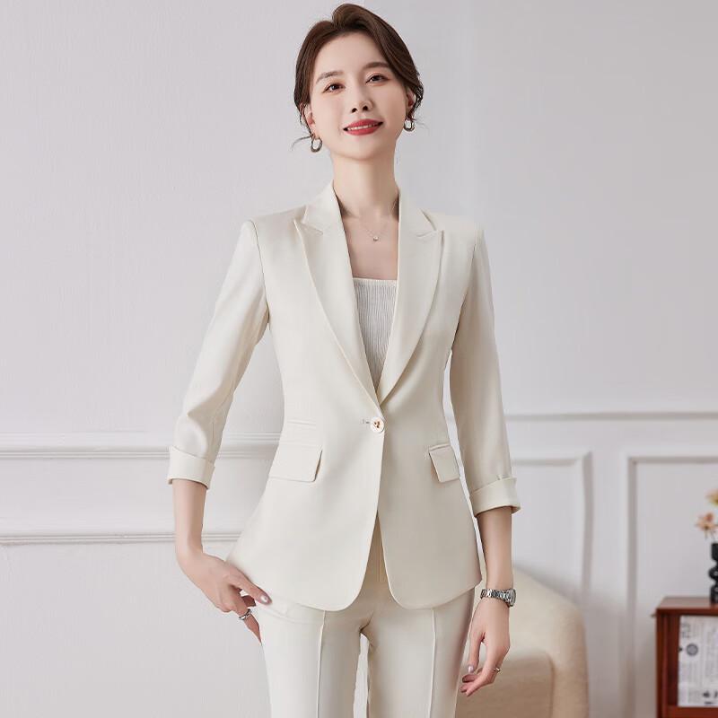 

Trolman Women s Short Sleeve Business Suit Set 3XL