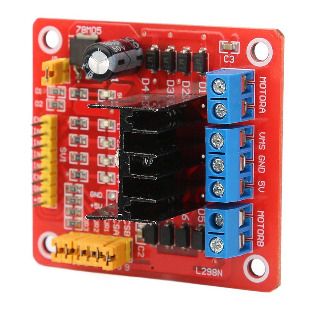 Moduł sterownika silnika krokowego DC L298N Dual H Bridge Wielofunkcyjna płyta sterująca silnikiem