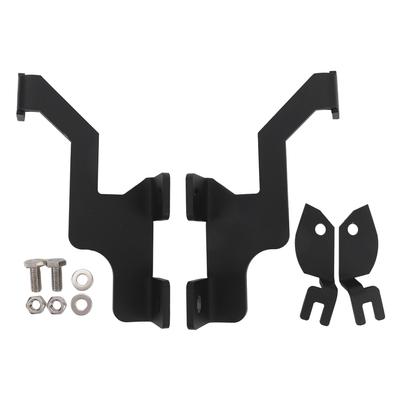 Hood LED Light Mount Brackets 612590737497 Left Right Side Pillar Pod Mount Brackets for SVT Raptor 2010‑2014