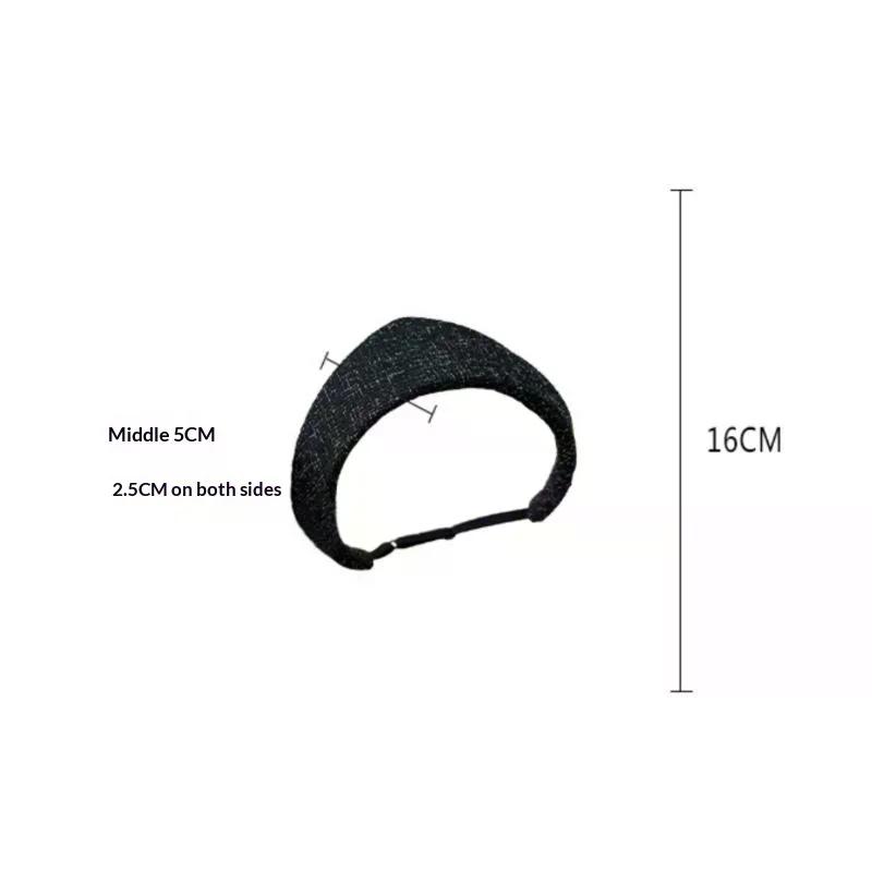 1 Stück Retro Breiter Rand Krone Stirnband Eleganter Stil Kronenförmiges Haarband Freizeit Kopfbedeckung Verstellbar Modischer Haarreif