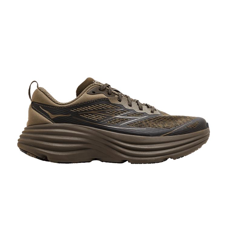Hoka One One Bondi 8 Caged Stealth/Tech Umber 40