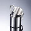 1Pc Stainless Steel Coffee Mug Camping Cup Portable Soup Mug For Travel Home Unbreakable Drinking Cup With Handle For Coffee