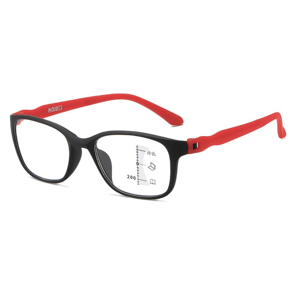 Reading Glasses Women Sports Anti-blue Light Near Far Presbyopia Eyeglasses Multi-Focus Reading Glasses Hyperopia Glasses +4