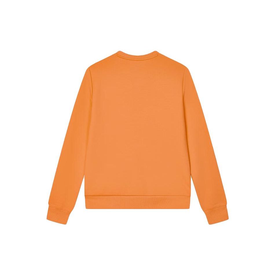 FILA Heritage Cat Letter Print Casual Pullover Sweatshirt Women sweatshirt Jam-Orange F11W348210F-OR