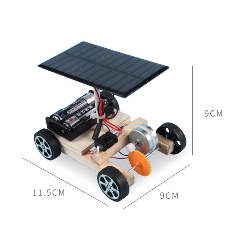Assemble Solar Car Creative Inventions Motor Ability Of Children Active Thinking Diy Electronic Kit Technology Toys For Kids