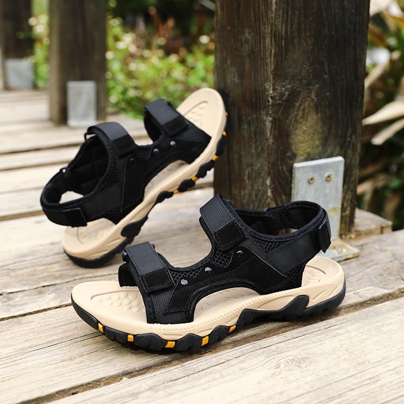 Summer Men's Beach Sandals Outdoor Breathable Casual Shoes Slippers