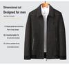 Woodpecker 2025 Men's Spring/Autumn Casual Business Jacket for Middle-Aged and Elderly Fathers
