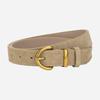 Fashion Luxury Design Suede Leather Belt Casual Versatile Business Waist Strap Trendy Trouser Dress Belts
