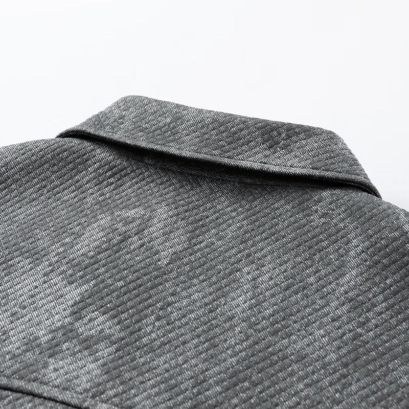 Mao Ren Herren Retro Freizeit Reversjacke