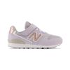 New Balance 996 Collection Comfortable Abrasion Resistant Low top Kids' Running Shoes Light Purple White YV996JH3