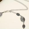 Metal Waist Chain Oval Belt - Versatile Fashion Accessory for Jeans, Suits, and Dresses