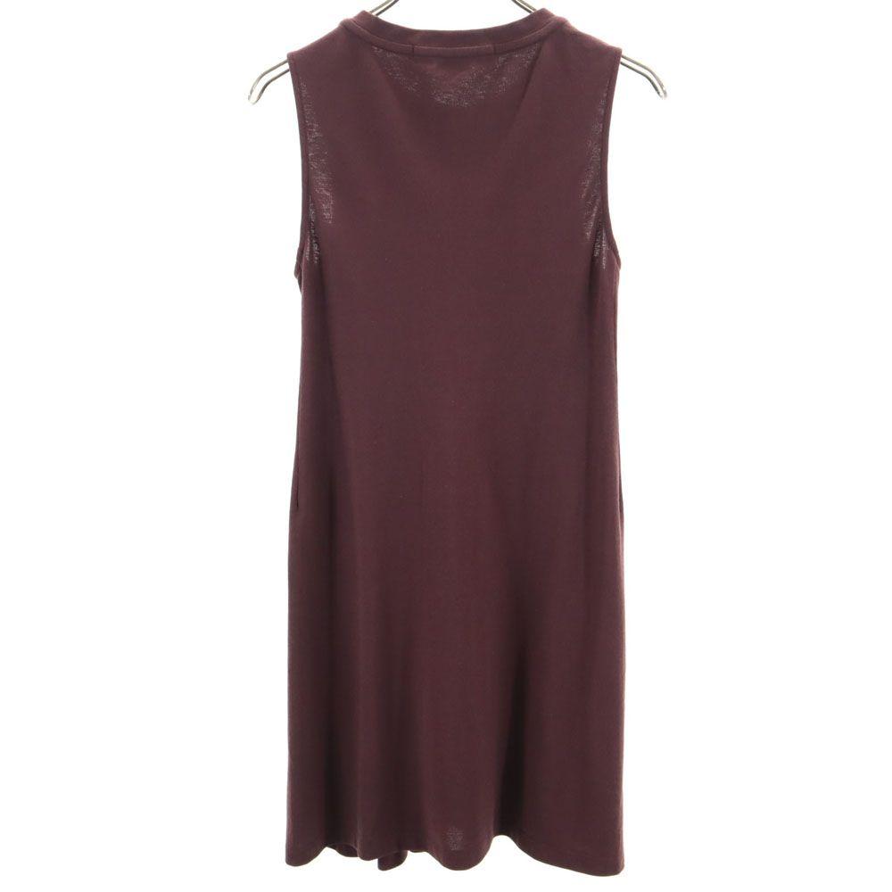 MARNI made in Italy No sleeve mini dress 38 Brown Women Used