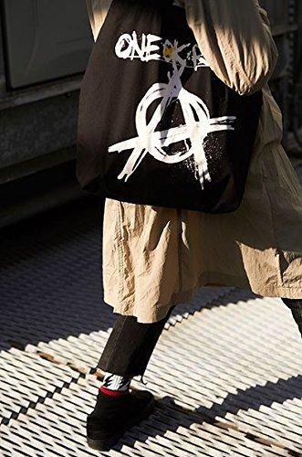 ONE OK ROCK 2017 "Ambitions" JAPAN TOUR Official Merchandise Tote Bag (BLACK)