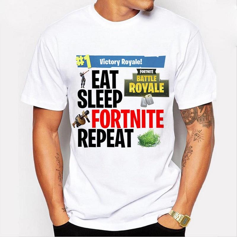 Fortnite Men Faddish Women Shirt Tshirt Leisure Short Sleeve Clothes Mens