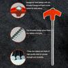 4Pcs Ground Tent Stakes Rustproof Corrosion Resistant Easy To Use Widely Used Canopy Nails Stakes Tent Pegs
