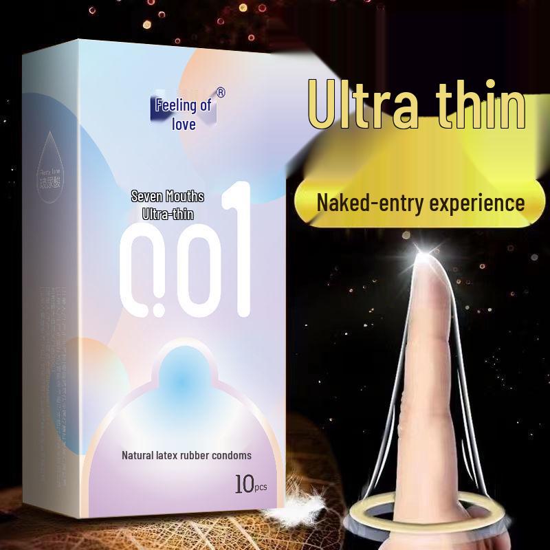 Ultra-Thin Hyaluronic Acid Condoms for Men - Long-Lasting and Safe Adult Contraceptives