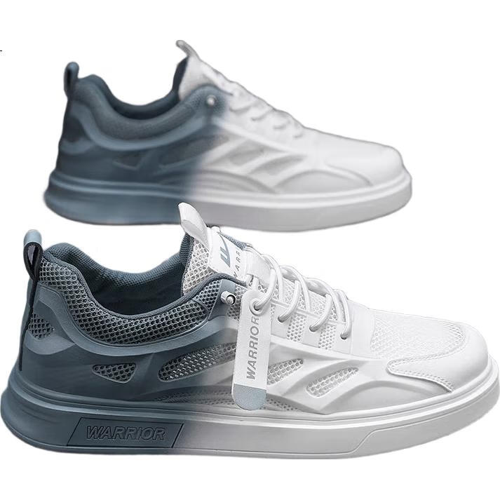Huili Men's Breathable Sneakers, 2026 Summer New Style Men's Sandals, Odor-Resistant Water-Friendly Mesh Casual Shoes, White, Size 44