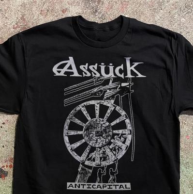 Assück "Anticapital" T-Shirt - Florida Grindcore Band Tee - 90s Crust Punk Graphic Shirt - Unisex S To 5XL