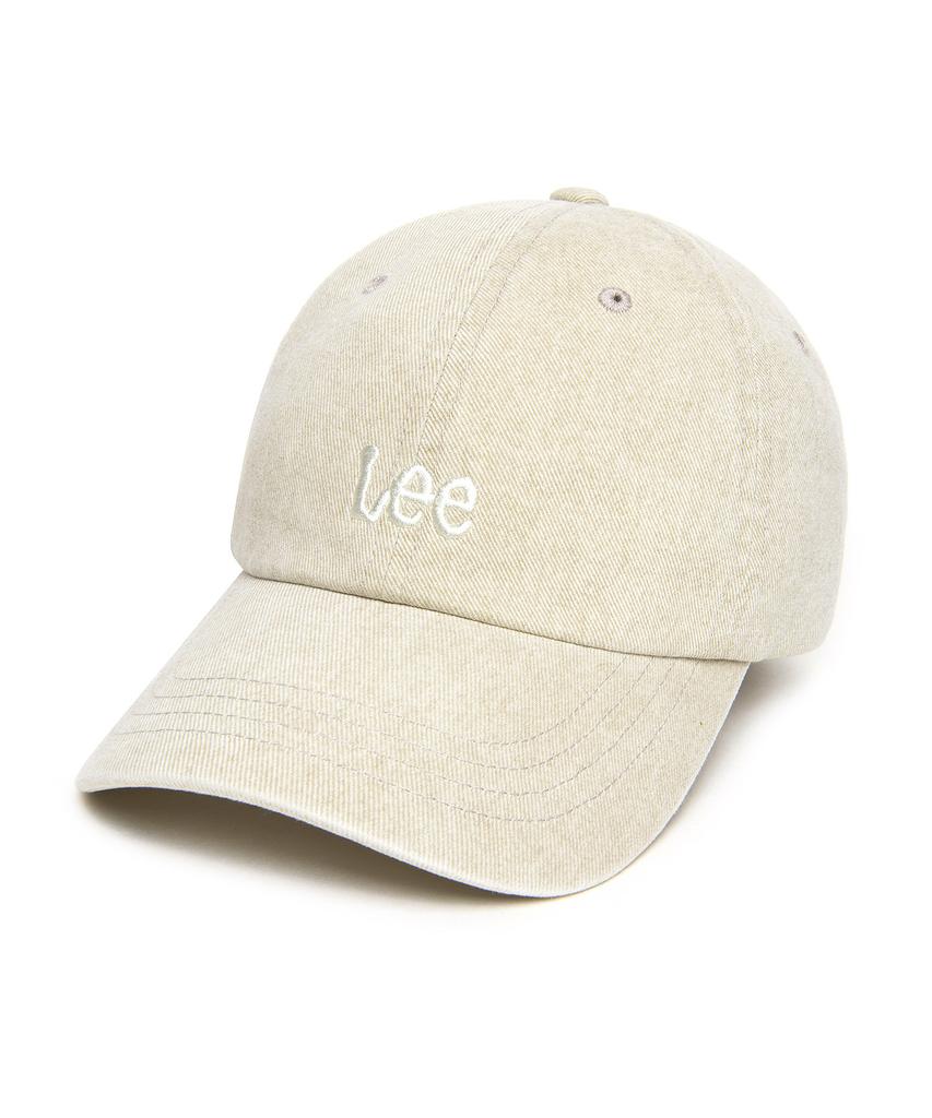 LEE Small Twitch Logo Pigment Ball Cap Beige