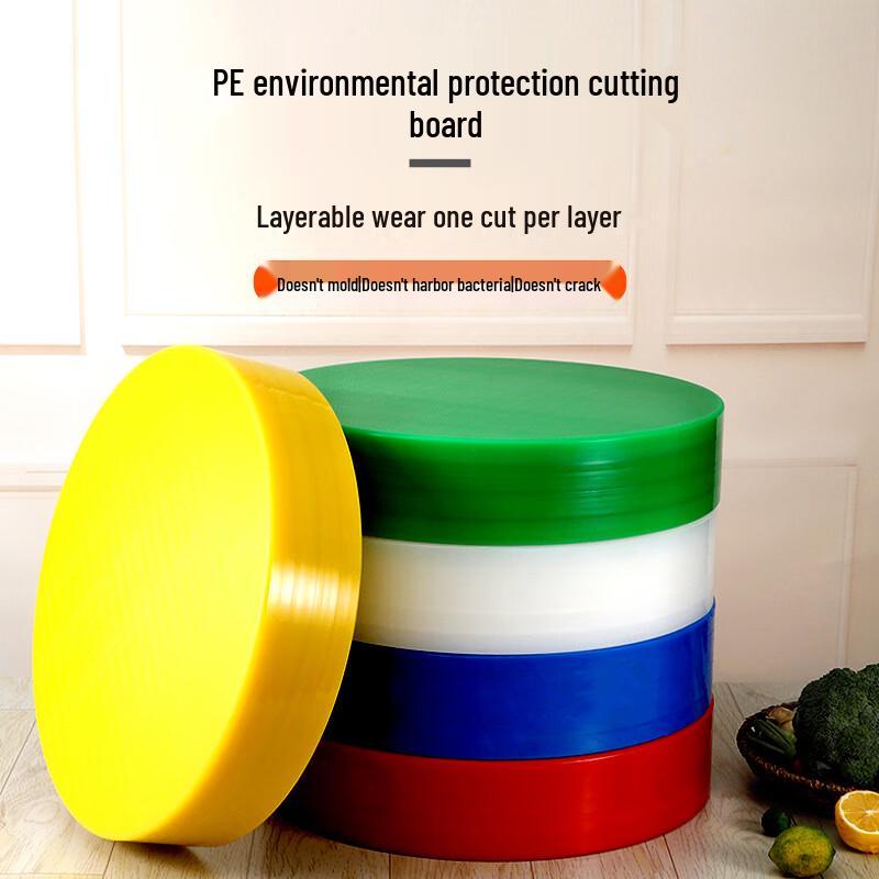 LIJIA FITMENT Round PE Antibacterial Cutting Board