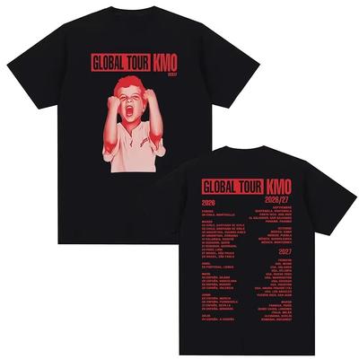 Pablo Alborán Global Tour Kmo 2026-2027 T Shirts Unisex Harajuku Gothic Hip Hop T-shirt Men Casual Cotton Short Sleeve T Shirt