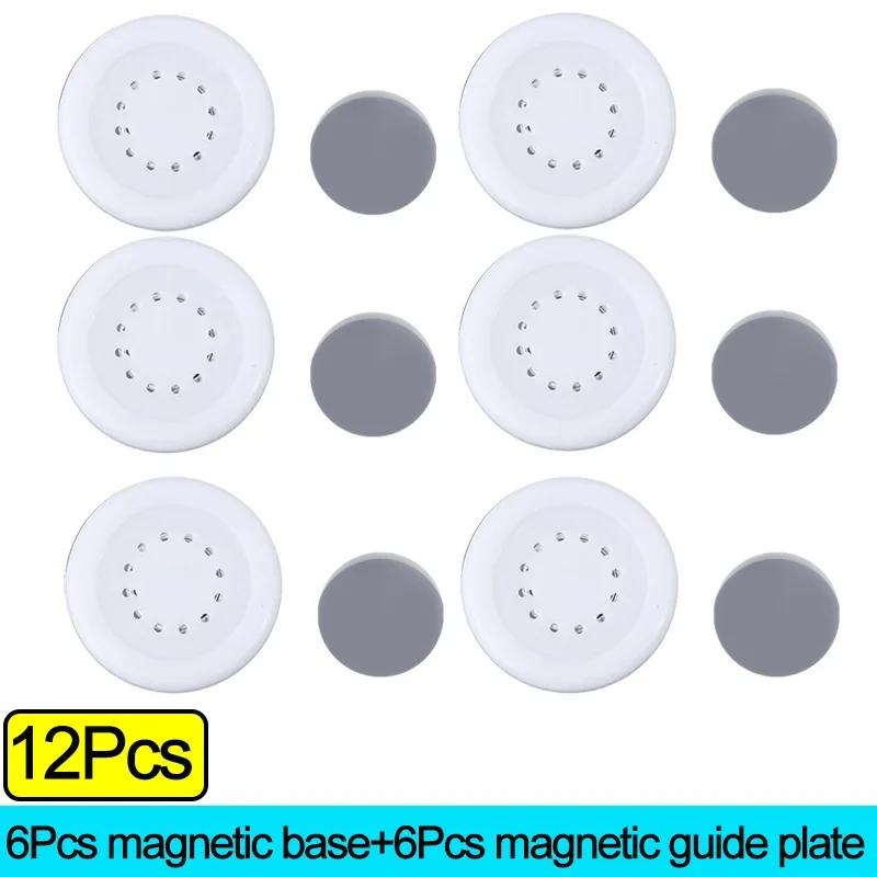 Universal Magnetic Hooks Wall Mount Anti-Lost Magnet Holder Hook Fridge Sticker Remote Control Storage Organizer Hooks Wholesale
