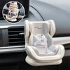 For Labubu Cartoon Plush Safety Seat Cute Doll Air Outlet Aromatherapy Decoration High-Grade Car Interior Decoration Accessories
