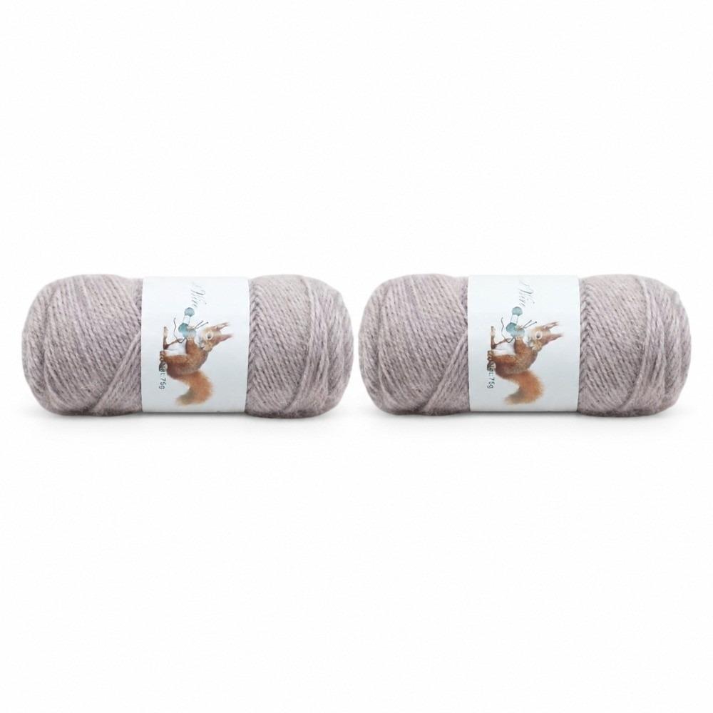 2pcs Simply Soft Crochet Yarn Medium Coarse Hand Knitting Yarn Fashion Cashmere Yarn For Glove