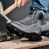 High-Top Indestructible Work Boots Steel Toe Men's Safety Shoes Puncture-Proof Non-Slip Couple Sneakers for Men