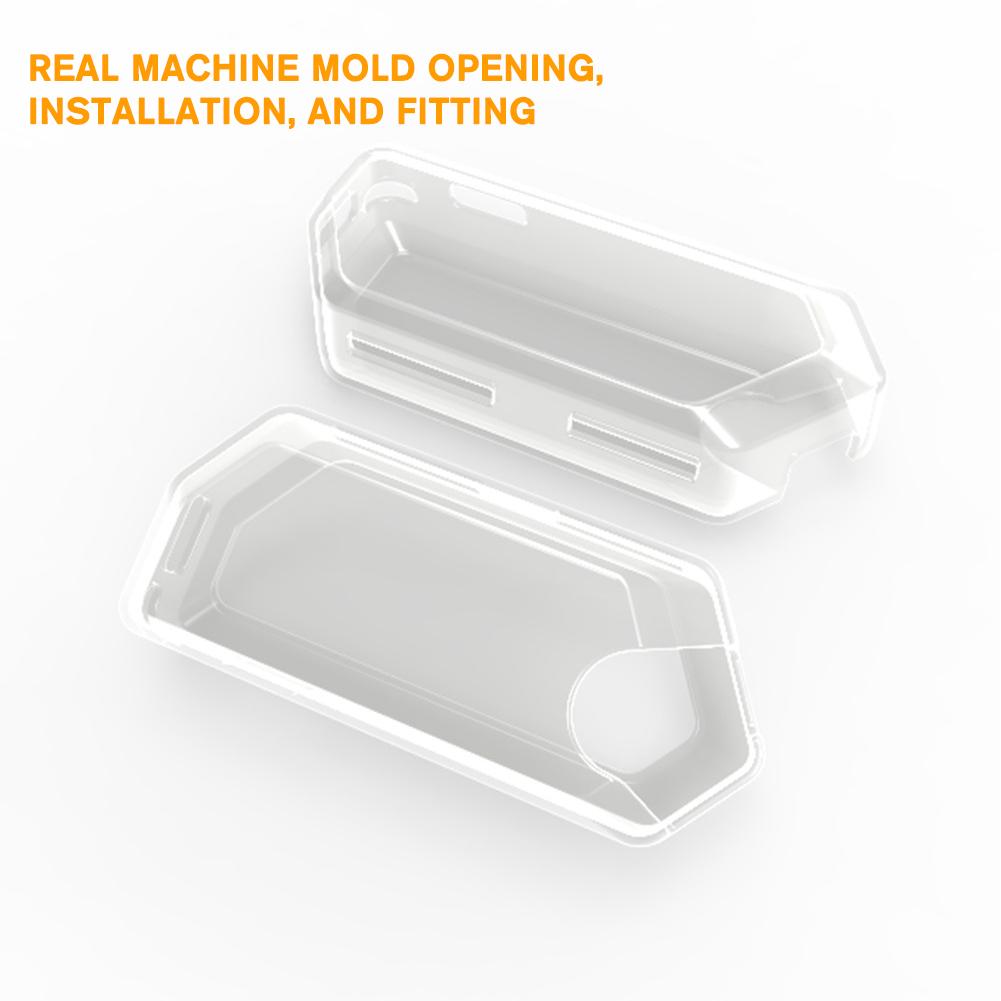 For Flipper Zero Silicone Protective Cover Non-slip Anti-scratch Portable Anti-drop Electronic Toy Transparent Protective Shell