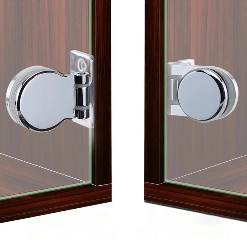 Lavabo Duş Teknesi Ekranı 180 Derece Çerçevesiz Cam Duş Kapısı Braketi Menteşe Cam Çinko Alaşım Aksesuarları Banyo İçin