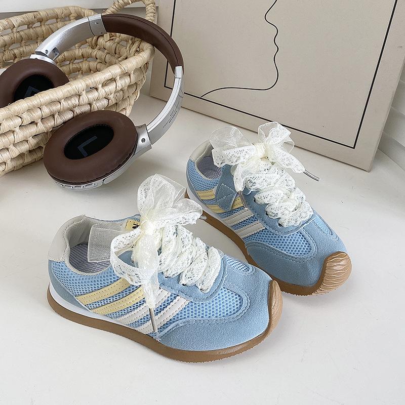 

Повседневная обувь для девочек 2025 лето новая повседневная обувь детская модная обувь для скейтборда для детей среднего и старшего возраста универсальная спортивная обувь 26