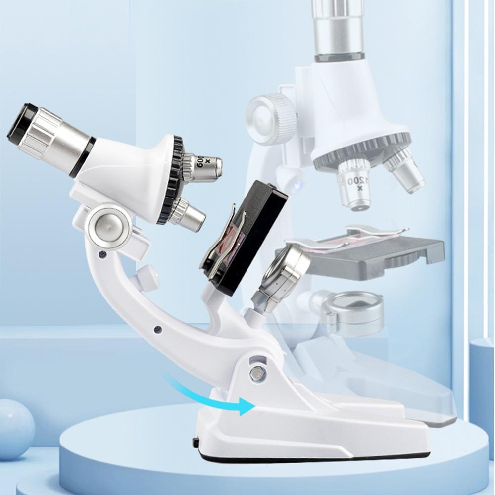 Magnification Kids Microscope 1200X Pocket Microscope Scientific Microscope  Kid Science Experiment