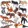 Zoo Animal Model Set, Tiger Lion Leopard Realistic Figure Boys Girls Birthday Gift
