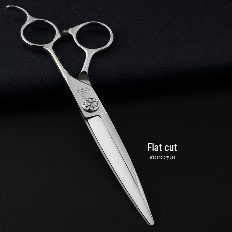Professional 7-Inch Hairdresser Scissors for Hair Cutting & Thinning - Ideal for Bangs & Barber Shops