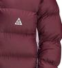Nike ACG PrimaLoft Color-Block Hooded Zipper Warm Puffer Jacket Unisex Red