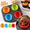 Silikonowe foremki do muffinek do pieczenia babeczek i ciast, Desery na imprezę Halloweenową