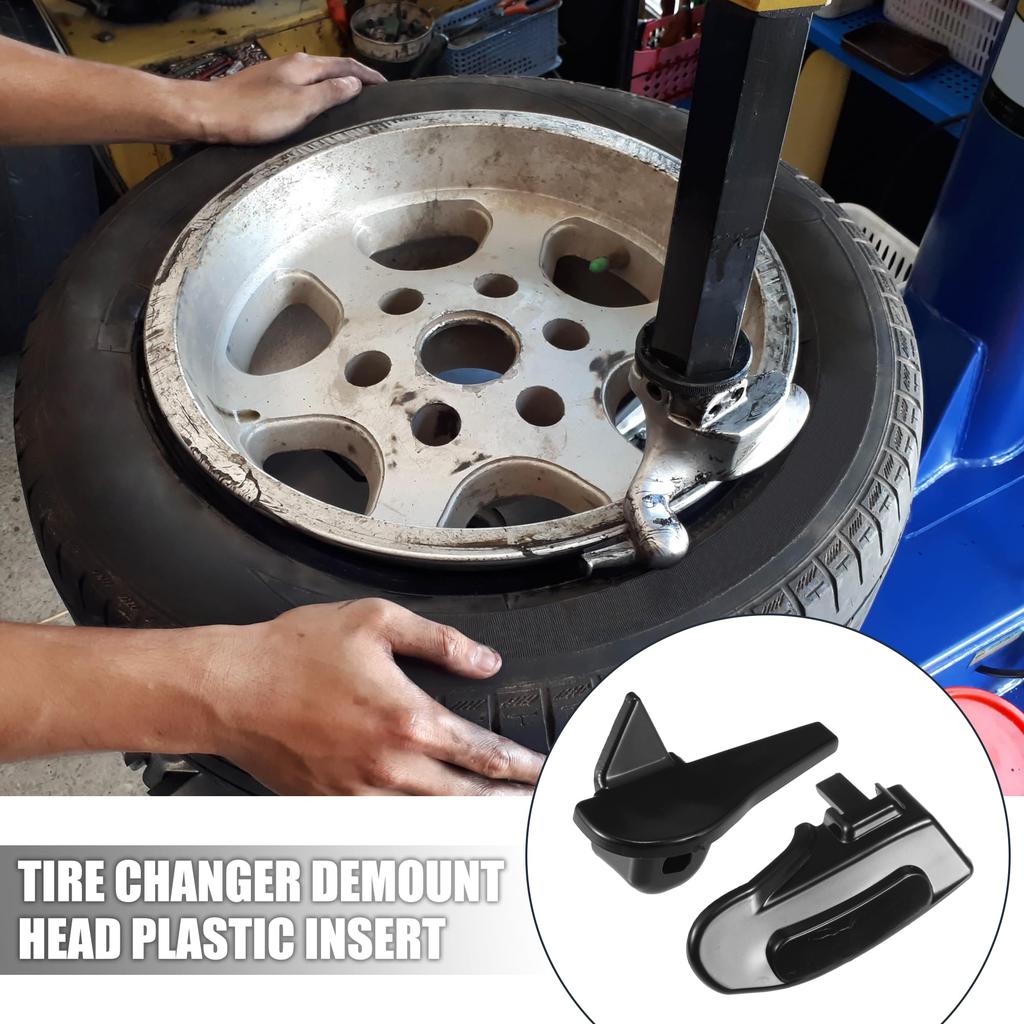 X AUTOHAUX 5 Sätze Motorrad Reifenwechsler Einsatz Reifen Demontagekopf Reifenschutz Rad