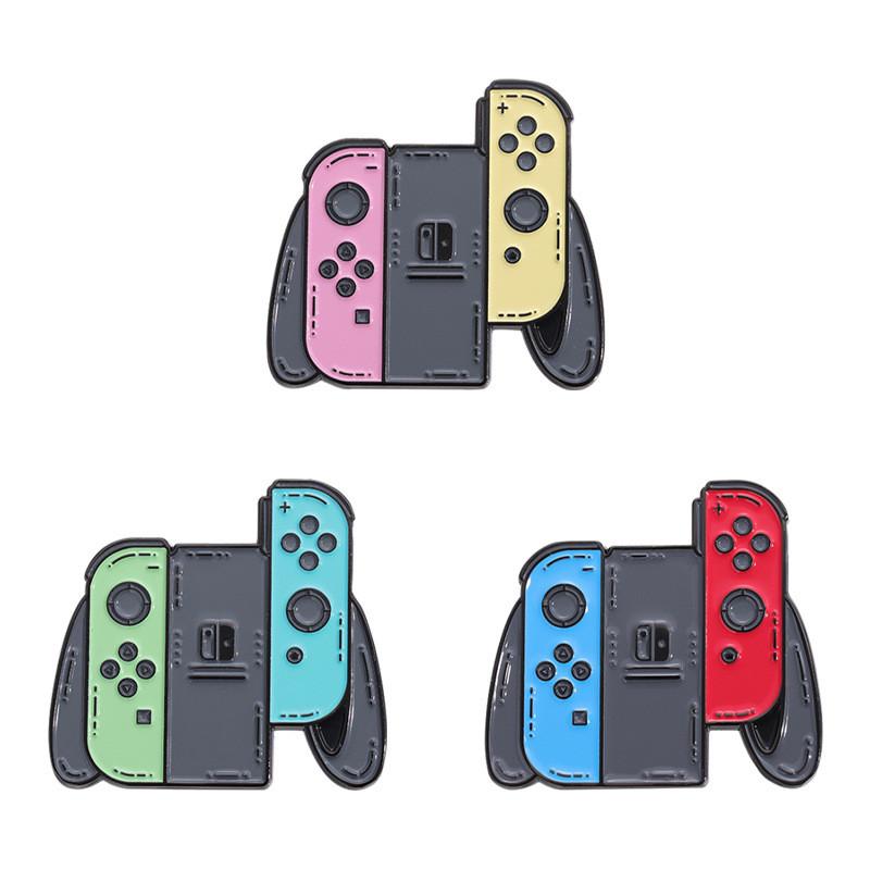 Eyecatching Multicolor Switch Controller Brooch Fun Accessory Ideal For Game Lovers