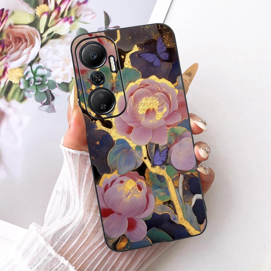 For Infinix Hot 20 Play 20i 20s Case Cute Lion Fashion Painted Cover Soft TPU Phone Case For Infinix Hot 20i 20S Hot20 5G Fundas