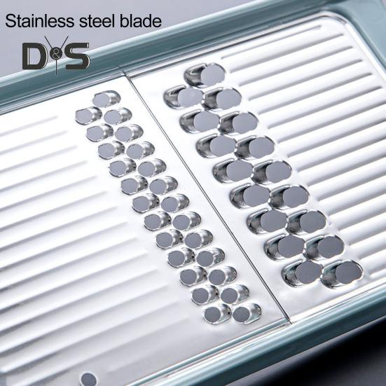 Komfortabelt grep kjøkkenkværn Multi-purpose praktisk manuell frukt Gulrot Potet rivjern