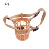 Supply Bark Mesh Plastic Anti Stop Bite Mouth Grooming Dog Mask Pet Dog Muzzle Pet Supplies