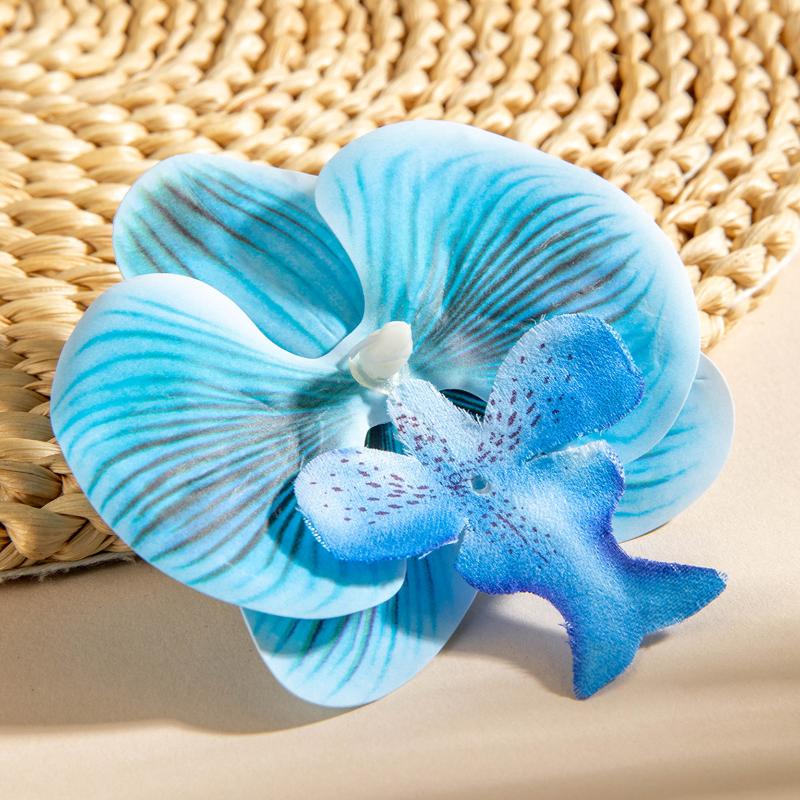 

1/10Pcs 3D Butterfly Orchid Brooch Simulation Elegant Plants Brooch For Women Girls Pretty Flowers Jewelry Clothes Backpack Pins