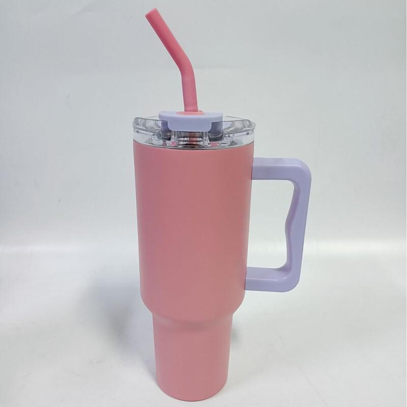Ting Le 40oz Stainless Steel Insulated Car Travel Mug 40oz
