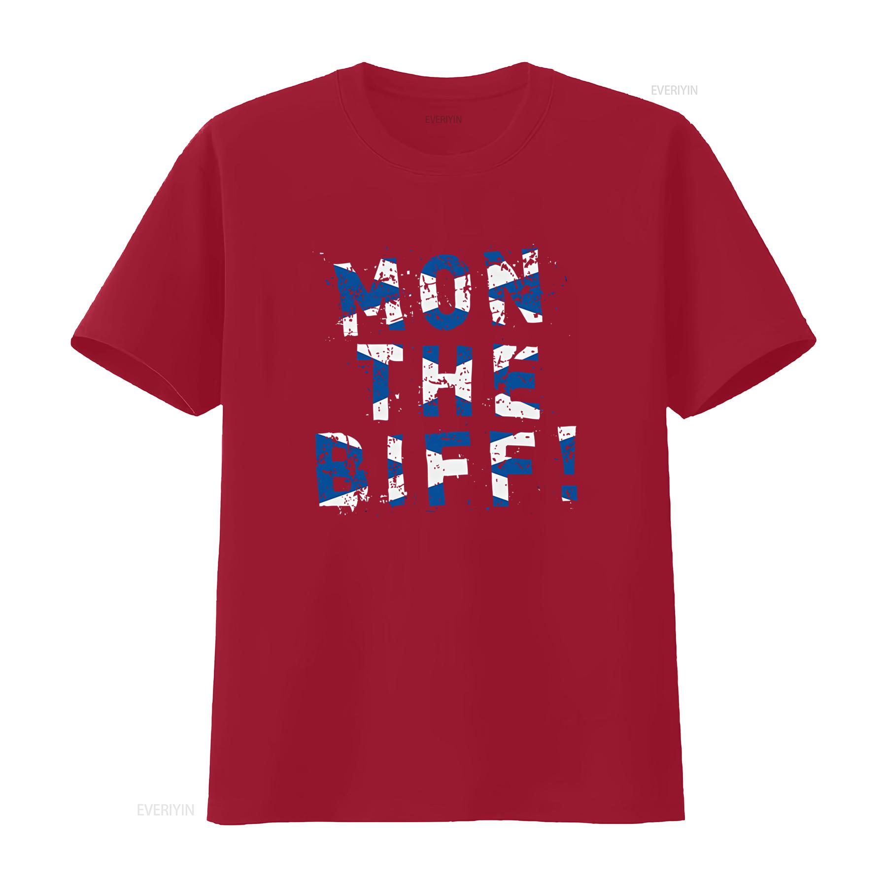 BIFFY CLYRO UNOFFICIAL MON THE BIFF ROCK BAND SLOGAN UNISEX T SHIRT vintage Washed Stylish Slightly graphic Versatile S