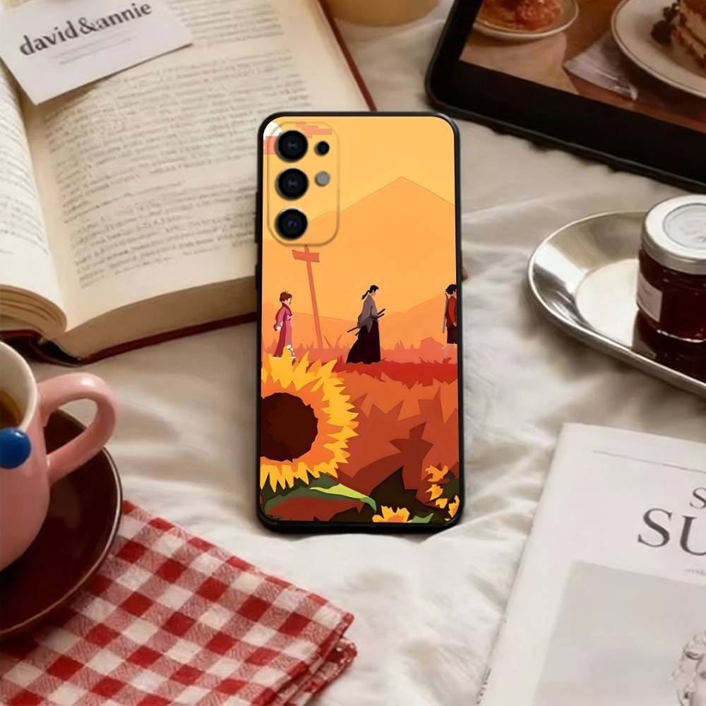 Samurai Champloo Phone Case For Samsung S25,S24,S21,S22,S23,S30,Ultra,S20,Plus,Fe,Lite,Note,10,Soft Black Cover