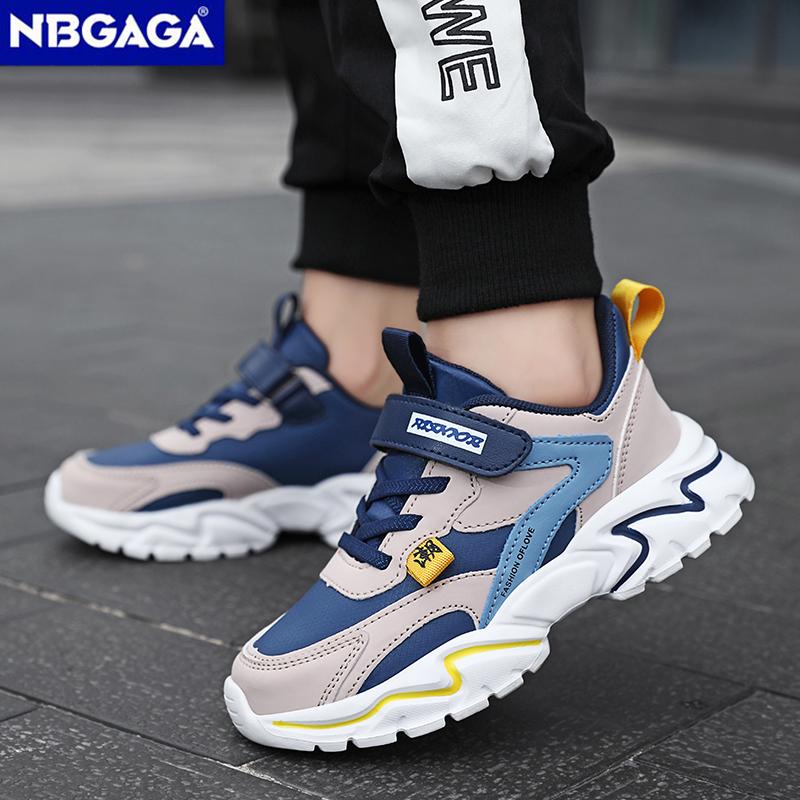 Sport Mädchen Freizeitschuh Leder 5-16 Jahre Junge Tennisschuh Outdoor Kinder Laufschuh Sneaker Anti Rutsch Weiche Sohle Wanderschuhe