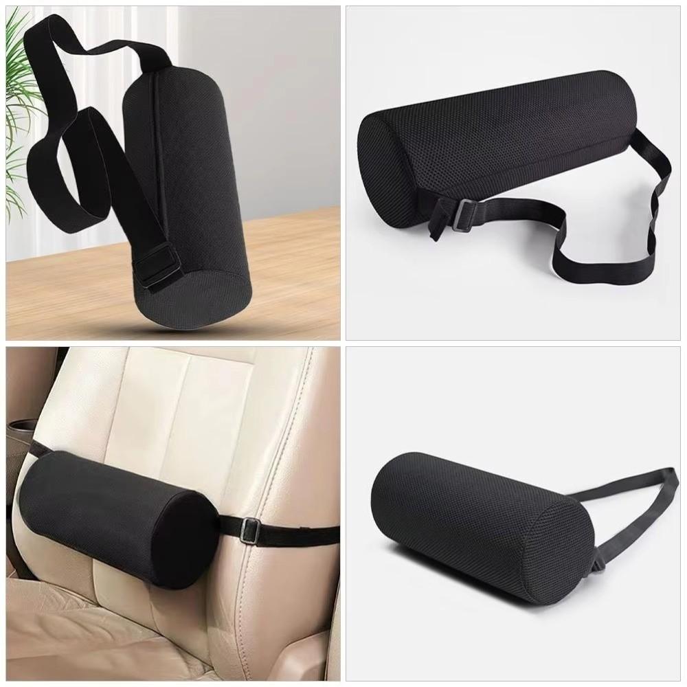 Cylindrical Shape Lumbar Spine Support Pad Soft Seat Back Cushion Round Seat Cushion Couch