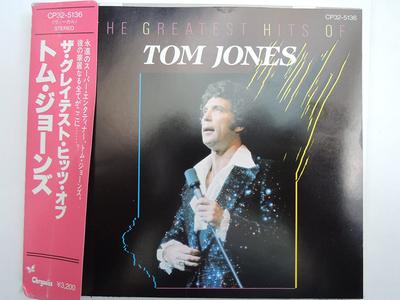 CD TOM JONES  The Greatest Hits Of Tom Jones CP325136 Chrysalis 1986 Japan Rock Used