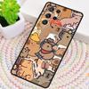 Cute Cartoon Capybara Phone Case for Samsung Galaxy Note 10 Pro S26 Ultra S23 S24 FE S25 S21 S22 PLUS Shockproof Cove